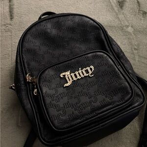 Juicy Couture Black Mini Backpack